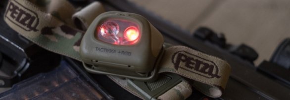 Čelovka Petzl Tactikka +RGB