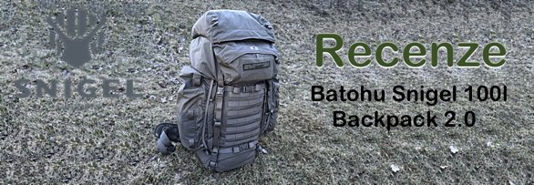 Recenze batohu Snigel 100l Backpack 2.0: Obr, který není pro každého